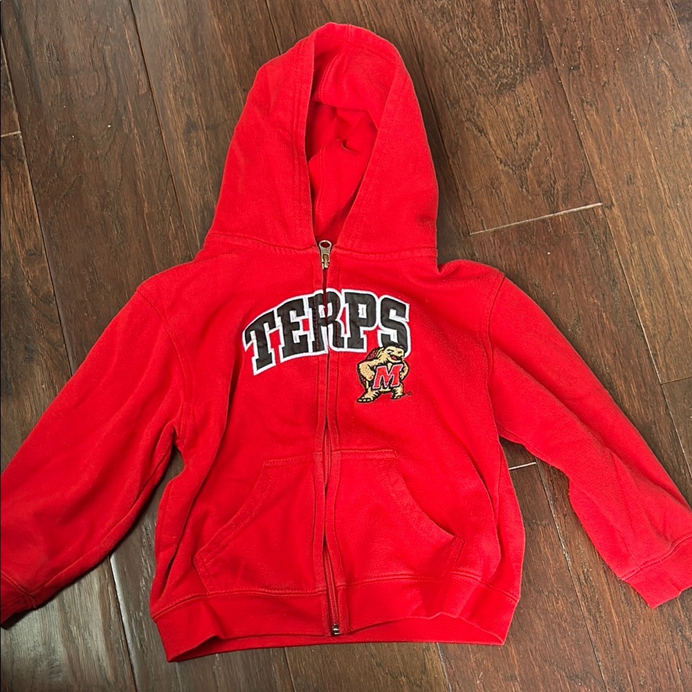Pro Edge Red TERPS Kids Hoodie